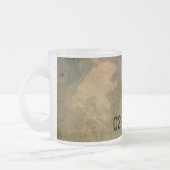 Groen camouflage-patroon  V2.0 Matglas Koffiemok (Links)