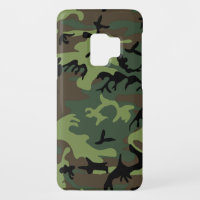 Groen Camouflage Samsung Galaxy S3-Hoesje