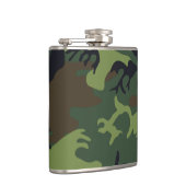 Groen camouflagepatroon heupfles (Rechts)
