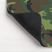 Groen camouflagepatroon, militair patroon, leger muismat (Hoek)