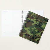 Groen camouflagepatroon, militair patroon, leger planner (Display)