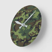 Groen camouflagepatroon, militair patroon, leger ronde klok (Hoek)
