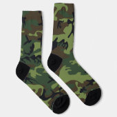Groen camouflagepatroon, militair patroon, leger sokken (Rechts)