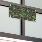 Groen camouflagepatroon, militair patroon, leger spandoek (Buitenkant Gebouw)