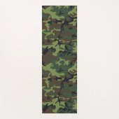 Groen camouflagepatroon, militair patroon, leger yogamat (Voorkant)