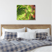 Groen Canvas Afdruk (Insitu (Slaapkamer))