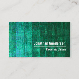 Groen Canvas Modern Professional Visitekaartje