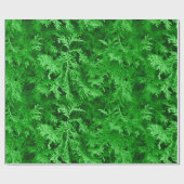 Groen cedar-omslagpapier cadeaupapier (Vlak)
