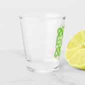 GROEN CELTIC KNOOP Shot Glass Glas (Links)