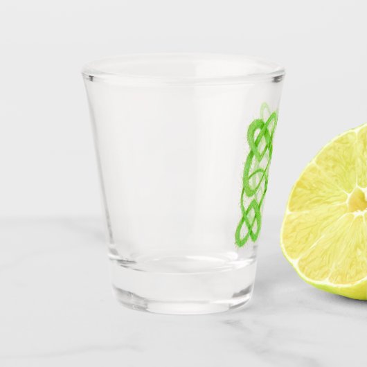 GROEN CELTIC KNOOP Shot Glass Shot Glas (Links)