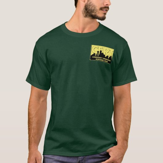 Groen CERT T-shirt (Voorkant)