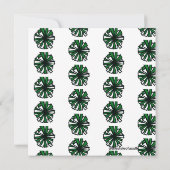 Groen Cheer #1 Uitnodiging (Achterkant)