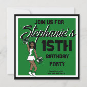 Groen Cheer #1 Uitnodiging (Voorkant)