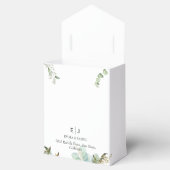 Groen Chic bruiloft gunst dozen Bedankdoosjes (Geopend)