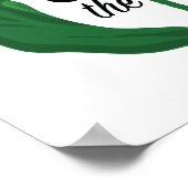 Groen Chili Ruik de liefde Poster (Hoek)