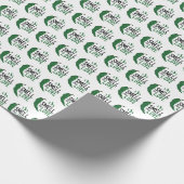 Groen Chili Ruik het liefdespapier Cadeaupapier (Hoek)