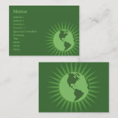 Groen - Chubby Visitekaartje (Voorkant / Achterkant)