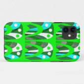 Groen collectie Case-Mate iPhone case (Achterkant (horizontaal))