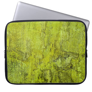 Groen concreet abstract, kunst, thuisdecor, backgr laptop sleeve