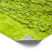 Groen concreet abstract, kunst, thuisdecor, backgr poster (Hoek)