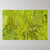 Groen concreet abstract, kunst, thuisdecor, backgr poster (Voorkant)