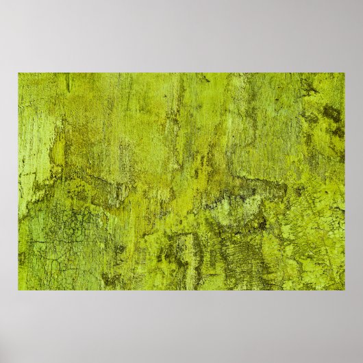 Groen concreet abstract, kunst, thuisdecor, backgr poster (Voorkant)