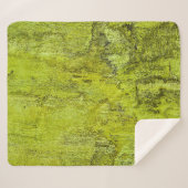 Groen concreet abstract, kunst, thuisdecor, backgr sherpa deken (Voorkant (horizontaal))