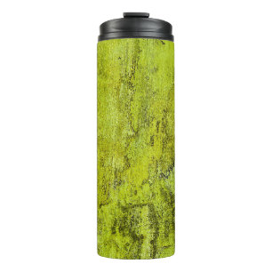 Groen concreet abstract, kunst, thuisdecor, backgr thermosbeker