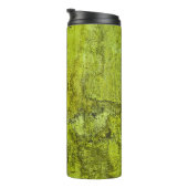 Groen concreet abstract, kunst, thuisdecor, backgr thermosbeker (Geroteerd rechts)
