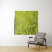 Groen concreet abstract, kunst, thuisdecor, backgr wandkleed (In situ)