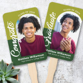 Groen Congrats Afstudeerder 2 Photo Arch Bold Scri Handwaaier