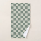 Groen controlebord bad handdoek (Handdoek)