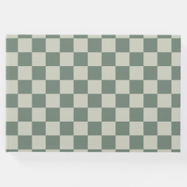 Groen controlebord gastenboek