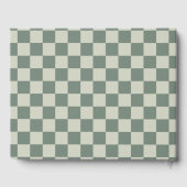 Groen controlebord gastenboek (Achterkant)