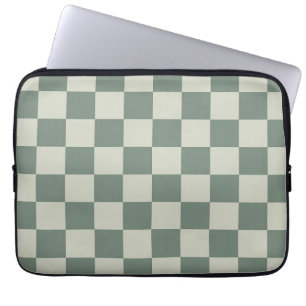 Groen controlebord laptop sleeve