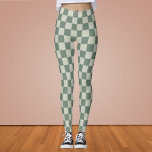 Groen controlebord leggings<br><div class="desc">Groen controlebord</div>