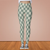 Groen controlebord leggings