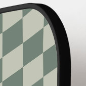 Groen controlebord pickleball paddle (Links Detail)