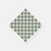 Groen controlebord servet (Hoek)