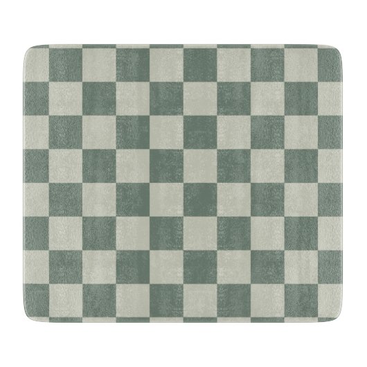 Groen controlebord snijplank (Voorkant)