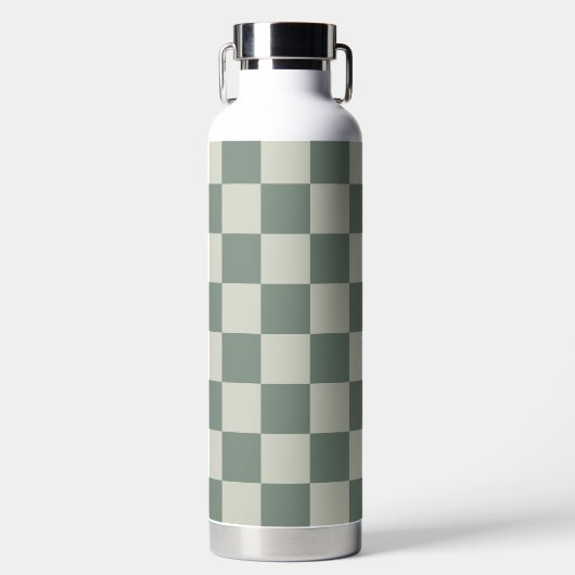 Groen controlebord waterfles (Voorkant)