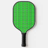 Groen controlepatroon pickleball paddle (Achterkant)