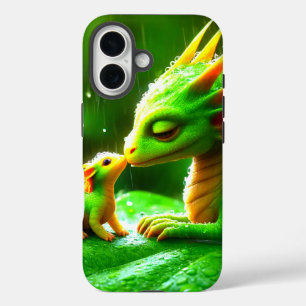 Groen Creatures Telefoonhoesje iPhone 16 Hoesje
