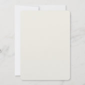 Groen Crème Rouw Funeral Bedankje Bedankkaart (Achterkant)