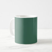 Groen Cyaan Koffiemok (Voorkant links)