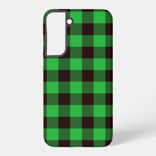 Groen dambord samsung galaxy hoesje