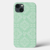 Groen damppatroon Case-Mate iPhone case (Achterkant)