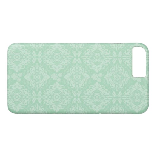 Groen damppatroon Case-Mate iPhone case (Achterkant (Horizontaal))