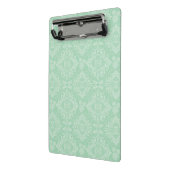 Groen damppatroon mini klembord (Angled2)