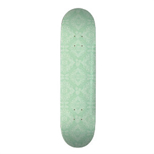 Groen damppatroon persoonlijk skateboard